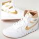 NIKE WMNS AIR JORDAN 1 RETORO HI OG �i�C�L �E�B�����Y �G�A�W���[�_�� ���g�� �n�C �����Y �X�j�[�J�[ �z���C�g�S�[���h fd2596-107
