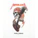 POWELL PERALTA METALLICA STICKERpa well винт ruta Metallica скейтборд скейтборд стикер 