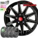 215/60R17 ���ޡ�������ۥ����륻�å� ���å��֥졼�� ROCK 838C ���륻 BK 17�������6.5J +53 5H-114.3 2025�� 4�ܥ��å� ROCKBLADE CR-V ������������