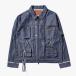 KOOI  ǥ˥ॸ㥱å   ȥå㥱å ǥ˥֥륾 ¿ǽݥå 25 MODERN DENIM JACKET -3.COLOR-
