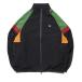 skrepSCREP нейлон спортивная куртка мужской M-XXL черный / чёрный внешний Zip выше Logo las Takara -RASTA NYLON TRACK JACKET