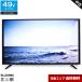 nojima телевизор 49V type 4K соответствует panel ELSONIC ECC-TU49R3 (2018 год производства ) б/у HDR10 соответствует прямой внизу type LED подсветка 2 тюнер встроенный установленный снаружи HDD видеозапись соответствует 0500h19