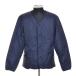 0455159 UNIQLO Uniqlo стеганная куртка теплый pateto милитари жакет 192857 размер M мужской темно-синий 