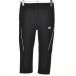 *479960 NEW BALANCE New balance 0 внутренний брюки спорт одежда 7 минут длина нижний одежда размер M женский черный 