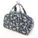 *557951 EDWIN GOLF Edwin сумка "Boston bag" ручная сумочка 0aro - Hawaiian узор нейлон парусина темно-синий 