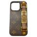  Louis Vuitton iPhone 13Pro монограмма бампер do-fi-n смартфон покрытие смартфон кейс кожа Gold металлические принадлежности M81214 LOUIS VUITTON