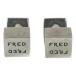  Fred запонки кафф links квадратное type серебряный 925 FRED