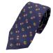 GUCCI Gucci 695389 галстук петля Thai аксессуары мелкие вещи общий рисунок цветочный принт цветочный узор шелк темно-синий многоцветный 