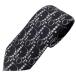 [ не использовался ]Christian Dior Dior галстук аксессуары мелкие вещи ob утечка общий рисунок шелк черный 