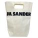  Jil Sander бумага большая сумка эко-сумка сумка на плечо Cross сумка "body" наклонный .. Logo японская бумага способ материалы белый JIL SANDER