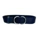 BOTTEGA VENETA Bottega Veneta belt double ring belt small articles accessory Logo canvas leather black [ size M]