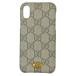 GUCCI Gucci 587672 GGs шкив m off .tiaiPhone X/XS кейс мобильный кейс смартфон кейс мелкие вещи бежевый 