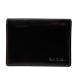 Paul Smith Paul Smith футляр для карточек чехол для пропуска футляр для визитных карточек складывающийся пополам compact Logo кожа Brown 