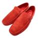 [ не использовался ]TODS Tod's Ferrari Ferrari обувь Loafer обувь для вождения обувь замша Red Bull -[ размер 10 ( примерно 29cm)]