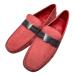 [ не использовался ]TODS Tod's Ferrari Ferrari Loafer обувь для вождения обувь обувь замша красный [ размер 11 ( примерно 30cm)]