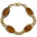 Christian Dior Dior Vintage браслет янтарь янтарь metal Gold панцирь черепахи 