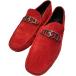 [ не использовался ]TODS Tod's Ferrari Ferrari обувь Loafer обувь для вождения обувь замша красный красный [ размер 10 ( примерно 29cm)]