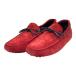 [ не использовался ]TODS Tod's Ferrari Ferrari Loafer обувь для вождения кожа замша красный [ размер 10 1/2 ( примерно 29.5cm)]