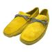 [ не использовался ]TODS Tod's Ferrari Ferrari Loafer обувь для вождения кожа замша желтый [ размер 11 1/2 ( примерно 30.5cm)]