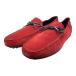 [ не использовался ]TODS Tod's Ferrari Ferrari Loafer обувь для вождения туфли без застежки замша красный [ размер 11 ( примерно 30cm)]