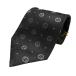[ не использовался ]GUCCI Gucci галстук петля Thai аксессуары мелкие вещи Inter locking G общий рисунок шелк черный 