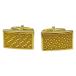  Lanvin запонки кафф links запонки кнопка квадратное Gold Logo LANVIN