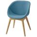 FRENZ lounge стул RDP3-WN BL из дерева ножек 767977