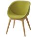FRENZ lounge стул RDP3-WN YG из дерева ножек 767978