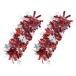 a- Tec Kirakira patch n напульсник красный / серебряный 2 штук комплект #14978 движение . презентация рука колесо напульсник 