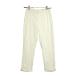 WC742L soeur7 Hsu ru cropped pants height nylon . tapered pants 7 number white roll up lady's /29