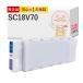 �ڲ���Υ�������Բġ� SC18V70 EPSON ���ץ��� �� �ץ�󥿡����� �ߴ� �Х�����å� 1�� [��Ƚ�ʥ��󥹥�����] SC18 70 SC-P7550 SC-P7550PS SC-P9550 SC-P95