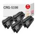 CRG-519II�Ή� Canon �L���m���p ���T�C�N���g�i�[ �u���b�N ( �� ) ��e�� 4�{�Z�b�g �g�i�[�J�[�g���b�W519II 3480B004 Satera �T�e�� LBP251 LBP6330 LBP6300