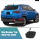  параллель импортные товары Jeep Compass 2017 - 20 2021 23 задний бампер фаркоп штекер покрытие прицеп колпак 5UP67AXRAB/5UP67RXFAB