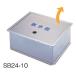 サヌキ SPG SB24-10 ステンレス製散水栓ボックス 床用 W235×D190×H95 指穴式 SB2410