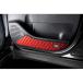  Garcon DAD KH003-01-02 D.A.D дверь толчок защита 1 ряда 2P 20 Alphard * Vellfire стеганое полотно красный 