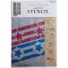  прямая поставка оплата при получении не возможно * др. производитель включение в покупку не возможно vivid vu Anne 4571427054496 SS-01 G stencil окантовка звезда большой размер 