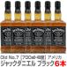 (�E�C�X�L�[ 6�{�Z�b�g) �W���b�N�_�j�G�� �u���b�N Old No.7 �e�l�V�[�E�C�X�L�[ 40�x 700ml ���� (�č�) ��s��