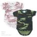  детская одежда камуфляж детский комбинезон american Bay Be Rothco ROTHCO Baby Pink Camo Woodland One Piece Bodysuit