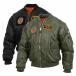 トップガン　ミリタリー　ma1 フライトジャケット　ロスコ  セージグリーン  ROTHCO ULTRA FORCE MA-1 FLIGHT JACKET