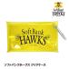  Fukuoka SoftBank Hawks прозрачный чехол бардачок сумка re Sachs ( почтовая доставка соответствует возможно )