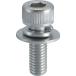 TRUSCO ϻѷȹܥ ƥ쥹P-3 M4X15 17 B0780415 ȥ饹