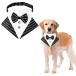 HACRAHO собака. смокинг бандана цвет, 1 шт полоса собака. надлежащий смокинг бандана настройка возможный пряжка имеющий собака. свадьба. бандана средний большой 
