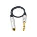 Maxhood 6.35mm audio cable, standard plug 6.35mm to 6.35mm TRS( male )-( female )6.35mm extension stereo o-