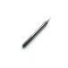 JERRAY 2 sheets blade HRC55 taper endmill, corn spiral bit, Carving for tapered router bit R0.75xD6x30.5x75L