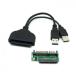 Cablecc USB 3.0 - SATA 22 булавка &amp; SATA - Micro SATA адаптор 1.8 дюймовый 2.5 дюймовый жесткий диск do