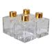 100 millimeter liter high class office, shop, Home aroma glass bottle, cube aroma . oil diffusion bottle 