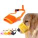 . comfort . dog. mazru dog for mazru muzzle; ferrule .. meal . uselessness .. biting gse scratch .... attaching prevention grooming examination (M, orange )