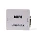 Parishop HDMI to VGA конверсионный адаптор HDMI2VGA аудио / видео аналог Mini конвертер 1080P Mirco USB cave 
