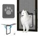 Namsan pet door . entering .31 X 36 cm dog for screen door for sliding door magnetism automatic .. dog cat for door, lock possibility screen door door cat 