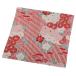 . Len furoshiki маленький retro цветок ....50cm.. данный посылка эко-сумка маленький furoshiki хлопок 100% сделано в Японии круг мытье OK подарок ( retro цветок маленький /